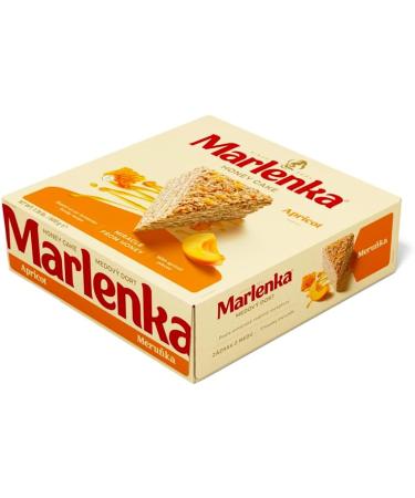 MARLENKA Honey cake with apricots Honey cake pie pastry 1 x 800 g Apricot - Buy Online on GoSupps.com