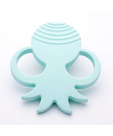 Sisilia Baby Teething Toys - 100% BPA Free Silicone | CPSIA Compliant Octopus Teething Toy (Babyblue) - Buy Online on GoSupps.com