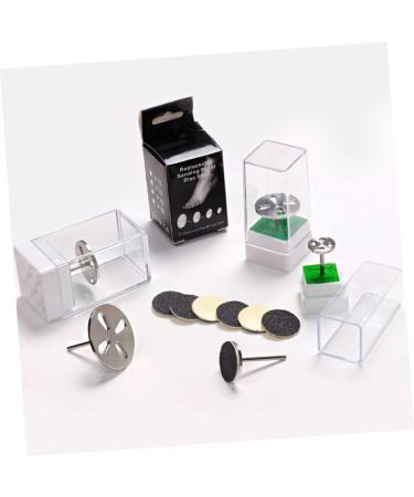 Healeved Foot Bearings Hole Design Bearing Sanding Discs Bearing Pedicure Sanding Slices Bearing Electric Foot Bearing Tool Grinding Feet Stainless Steel Universal - Buy Online on GoSupps.com