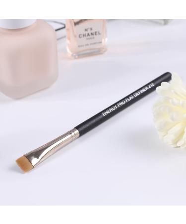 ENERGY Flat Definer Brush - Precision Eyebrow & Eyeliner Brush for Defining Shaping & Concealing | Vegan Synthetic Bristles for Liquid Cream Gel & Wax Cosmetics - International Shipping Available - Buy Online on GoSupps.com