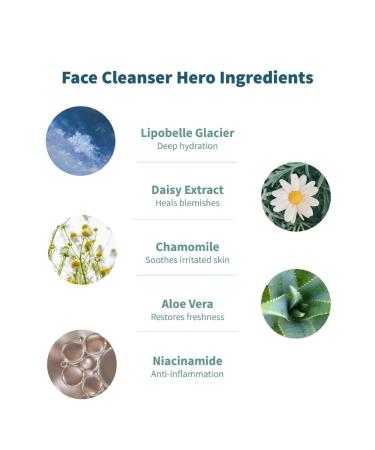 Night Combo: Vegan Face Cleanser Serum & Night Cream with Vitamin B3 & Daisy Extract for Hydration & Skin Repair - Combo Pack - Buy Online on GoSupps.com