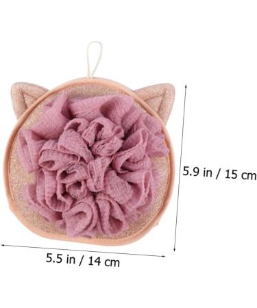 2pcs Reusable Bath Ball Exfoliating Loofah - Body Cleaning Scrubber & Baby Tub Towel | Eco-Friendly Polyester Sponges for Women - Buy Online on GoSupps.com