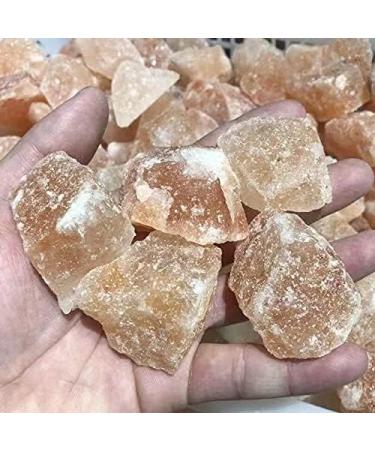 Natural raw Quartz Rock Gypsum Orange Selenite Crystal Rough Stone 4pc - Buy Online on GoSupps.com
