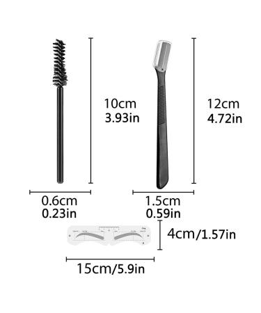 Brosep One Step Brow Stamp Kit - Long-Lasting Eyebrow Powder for Women | Easy Makeup for Beginners - Buy Online on GoSupps.com