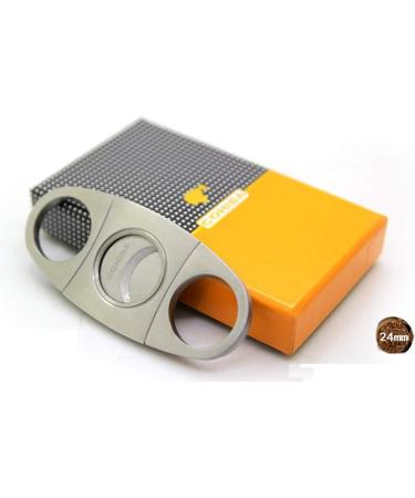 Cigar Boxs Humidors Cigar Cutter Guillotine Stainless Steel Sharp Blade Portable Sharp Double Blades with Gift Box 3 Pack - Buy Online on GoSupps.com