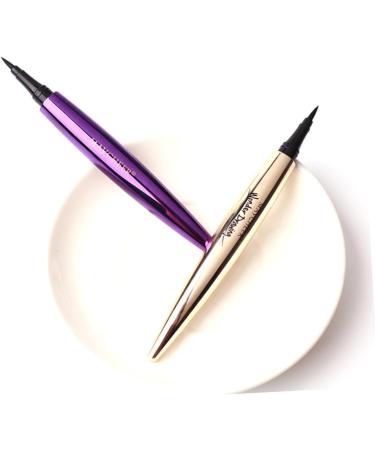 FOMIYES 2pcs Liquid Eyeliner Pencil Girl Eyeliner Women Eyeliner Eyeline Pencil Makeup No Smudge 1 count (Pack of 1) Purplex2pcs - Buy Online on GoSupps.com