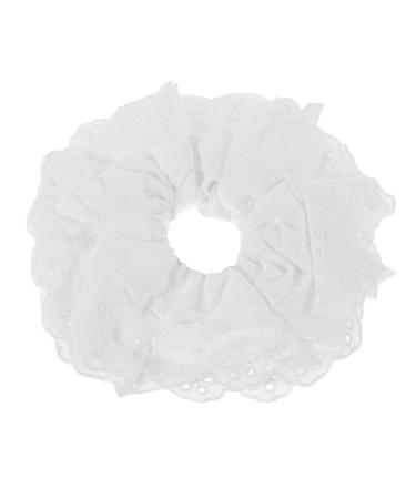 minkissy Hair Ties Hair Jewelry Decor Scrunchies for Hair Elastic Ponytail Holders Hair Accessory Scrunchies for Women Hair Scrunchies Hair Accessories for Women Fabric Miss White Girl