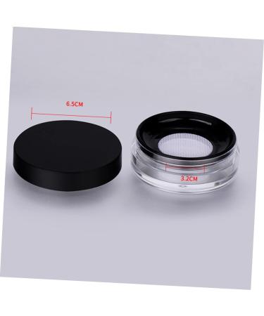  BIUDECO Set of 2 Round 10g Makeup Containers in Leak-Proof Elastic Mesh Black - Buy Online on GoSupps.com