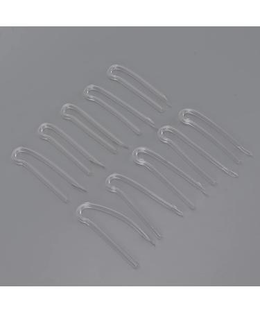 10pcs Hearing Aid Tubes R Type Soft Flexible BTE Earmold Hearing Aid Tube Preformed Hearing Aid Tubing Ear Mould Hearing Aid Tube Replacement (3.6 * 2.0mm) 3.6*2.0mm - Buy Online on GoSupps.com