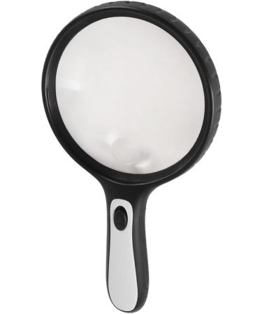 Magnifying Glass Professional Large Viewing Area Evenly Lit Handheld Magnifying Glass 4 LED Lights Small Gift - Buy Online on GoSupps.com