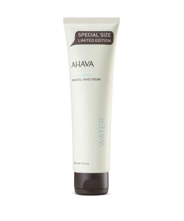 AHAVA Dead Sea Mineral Hand Cream Original Hand Moisturizer For Dry Cracked Hands Light and Fast Absorbing For All Skin Types 5.1 Fl Oz. Original 5.1 Fl Oz
