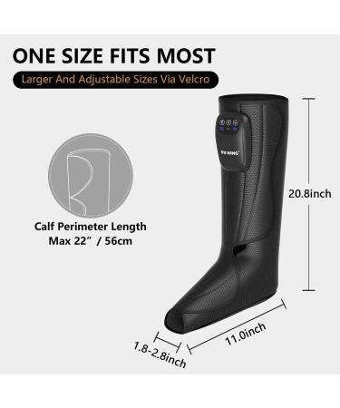 FIT KING Cordless Foot and Leg Massager for Circulation and Pain Relief | Portable & Rechargeable FT-059A - Buy Online on GoSupps.com