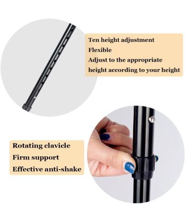 LINYUES Crutches for Adults Forearm Crutches Crutches for Walking Adjustable Aluminum Alloy Crutches 10 Height-Adjustable Non-Slip Special for The Disabled (2 Piece) Fashionable 1 pcs - Buy Online on GoSupps.com