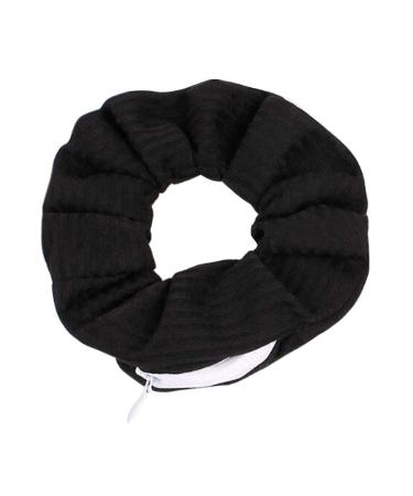 Colorful Velvet Scrunchies for Girls & Women | Hair Ties with Hidden Zipper Pocket | 3 Pack Hair Accessories - Buy Online on GoSupps.com