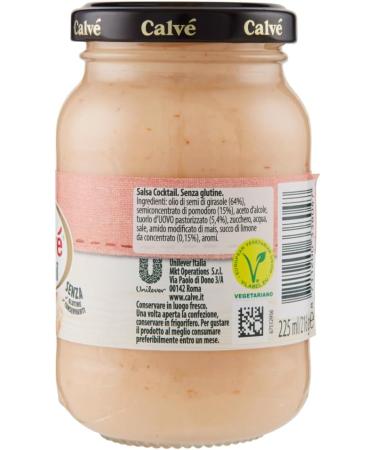  Italian Gourmet E.R. Calv Salsa Cocktail Set - Tomato Flavour - Ideal for Shrimp Shrimp & Salad - 225ml + Polpa Italian Gourmet 400g - Buy Online on GoSupps.com