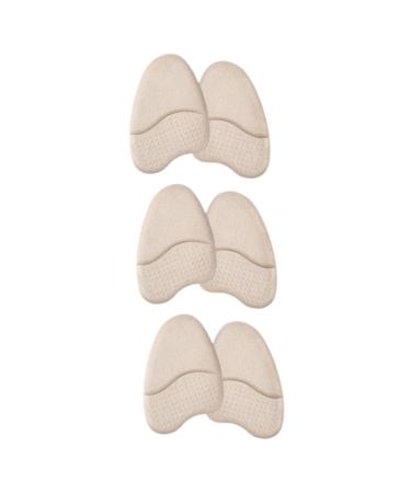 3 Pairs Girl Forefoot Supplies Toe Cap Fore feet Cushions Heel pad Sole pad Half Palm Rest Cushion Forefoot pad Forefoot Cushion Pads for Women high Heel Metatarsal Pads