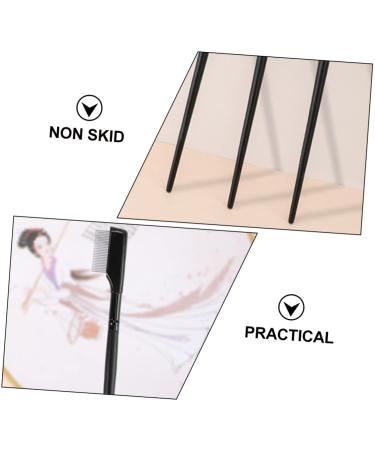 FOMIYES Eyebrow Comb Set - 2pcs Stainless Steel Eyebrow Brush & Applicator for Lash Extensions & Makeup - Buy Online on GoSupps.com