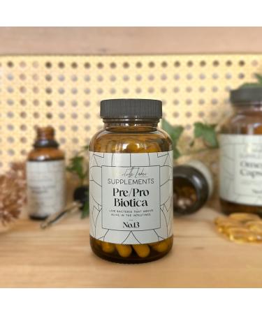 PreProbiotics Charlotte Labee Supplements 60 capsules With 4 living organisms 100 natural and sustainably packaged - Buy Online on GoSupps.com