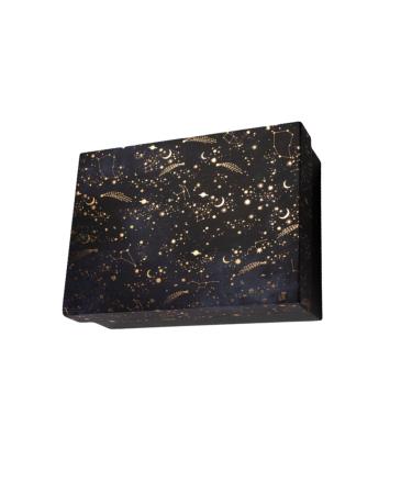 Anneome Box Packing Box Flower Christmas Jewelry Organizer Tray Sugar Case Chocolate Bronzing 28X21X11CM As Shown