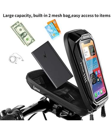 Epessa Waterproof Front Bike Frame Bag | Mountain Bike Phone Holder (6.7'') | Bike Accessories for Adults - Buy Online on GoSupps.com