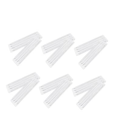 FRCOLOR 48 Sheets Thin Sandal Stickers Comfortable Heel Liners Shoe Sticker Clear Heel Wear-Resistant Heel Stickers Shoe Fixing Straps Heel Cushions Protective Case Invisible Women's Gel Transparentx4pcs 10.2X0.6CMx4pcs