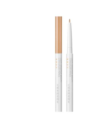 G n rique Full Coverage Concealer Stick Blendable Highlighter Pencil Long-Lasting Cream Formula Smooth Matte Finish for Under Eye & Face Makeup All Skin Types