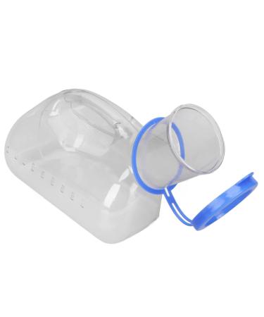 Urine Bottles Male Urinals for Men 1000ML Portable Urinal Bottle Men Urinal Handle Transparent Plastic Urine Container