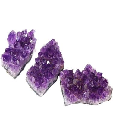 1PC Natural Quartz Amethyst Cluster Stones Specimen Home Decoration Crafts Purple Crystal Sample Full of Texture (Color : Crystsl Cluster Size : 60-70g) 60-70g Crystsl Cluster - Buy Online on GoSupps.com