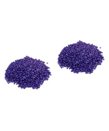 Frcolor Depilatory Pearl Beans for Hair Removal - Hard Wax Beans for Legs & Body - 2 Pack (Medium Blue) - Effective Hair Waxing Solution - Buy Online on GoSupps.com