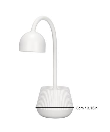 24W USB Mini Lotus LED Nail Lamp - Rotatable Hands-Free Quick-Drying Nail Dryer for DIY | 360 Schwanenhals Flash Light - Buy Online on GoSupps.com