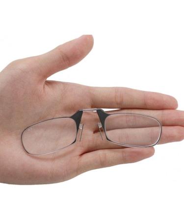 Shop Slim Armless Reading Glasses for Men & Women | Portable Case | Mini Nose Glasses - International Shipping - Buy Online on GoSupps.com