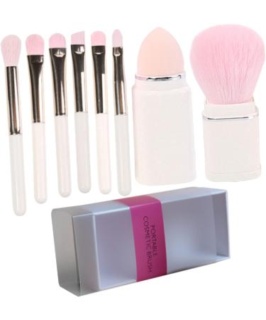 Beavorty 5 Sets Makeup Brush Set Supple Makeup Brush Makeup Tool Beauty Kit Face Sponge Face Makeup Brush Foundation Concealers Make up Brush Artificial Fiber Travel White Mini Eye Shadow - Buy Online on GoSupps.com