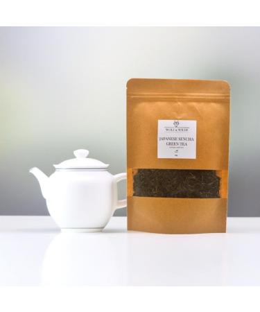 Japanese Sencha Green Tea 50g by Wolf & Wilde - Buy Online on GoSupps.com