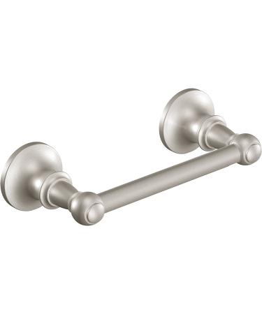 Moen DN4408BN Vale Double Post Toilet Paper Holder - Brushed Nickel Finish - Buy Online on GoSupps.com