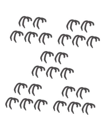 Mobestech 25 Pairs Auricle Corrector Pro Tools Ear Corrector Holder Auricle Correction Holder Auricle Ear Storage Ear Correct Tool Supple Auricle Corrector Ear Correctors Blackx5pcs 1 Count (Pack of 1)