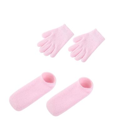 FRCOLOR 1 Pair Womens Socks Pedicure Thick Socks Heel Socks Lotion Socks Invisible Socks Silk Socks Toe Socks Wicking Socks Non Skid Socks Foot Moisturising Socks Spa Miss Foot Socks 22.5*8cm