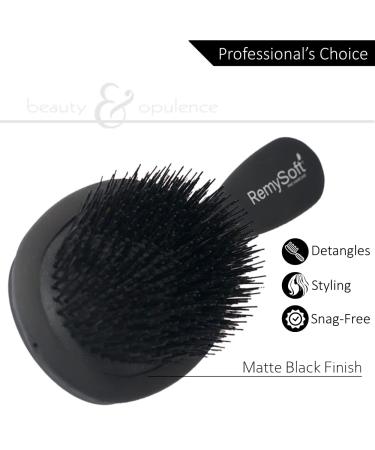 RemySoft Beauty & Opulence Boar Bristle Brush - Hair Extension, Weave, & Wig Safe - Buy Online on GoSupps.com