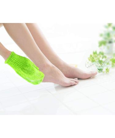 8PCS Exfoliating Bath Gloves Set for Men and Women - Shower Mitts for Soft, Healthy Skin - Wholesale Lot by AOLANS - Buy Online on GoSupps.com