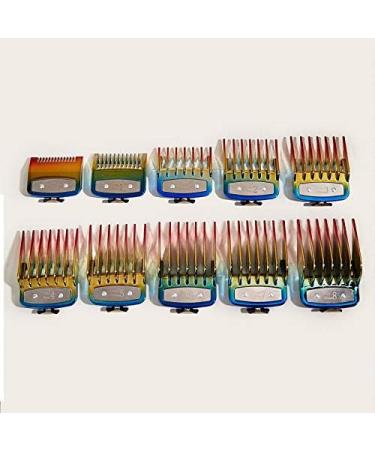 Dasertoe 10 Pieces Professional Hair Clippers Metal Guides Limit Comb Guards for Clippers - Buy Online on GoSupps.com