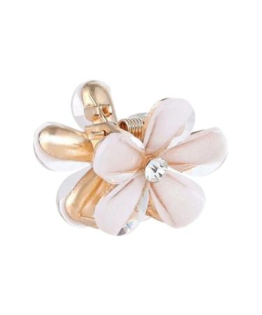 New 2025 1Pc New Mini Flower Hairpins Women New For Fashion Hair Claw Barrettes Hair Crab Clips Styling Braiding Make Up Tool Hair Styling Accessory Jewelry Fashion Accessories Creative Gift