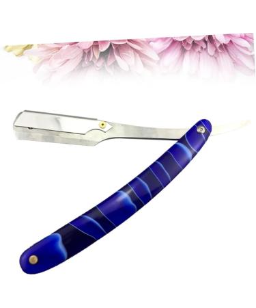 Beavorty Metal Razor - Handcrafted Straight Hair Clip with Mother-of-Pearl Horse Design | Safe Manual Razor for Men - Buy Online on GoSupps.com