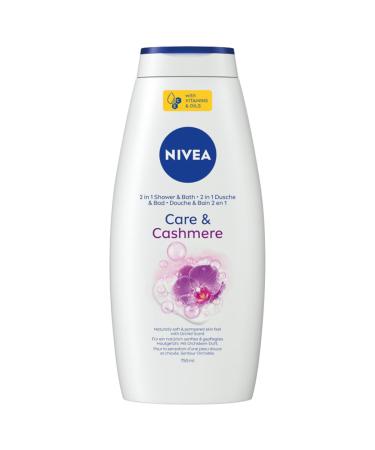Beiersdorf Global AG Nivea Shower Bath & Shampoo Care & Cashmere 2in1 750 ml pak van 1