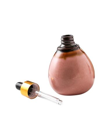 Angoily Ceramic Essential Oil Pot Essential Oil Holders Essential Oil for Hair Essential Oil Bottle Dropper Vials Liquid Containers Ceramics Pink Dropper Bottle Empty Bottle