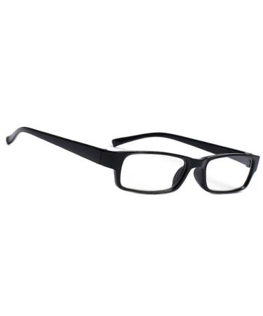 Morefaz New Unisex (women men) Retro vintage Reading glasses +0.50 +0.75 +1.0 +1.5 +2.5 +3.00 +4.00 Reading Glasses (TM) +0.50 Black