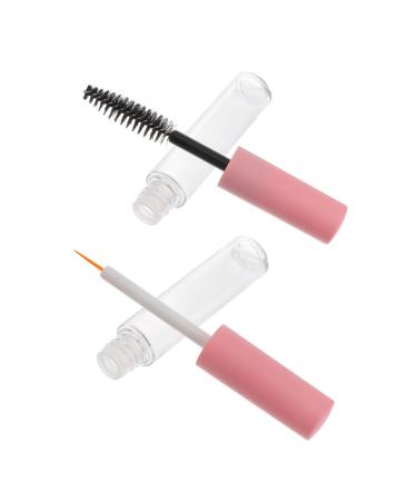 Ipetboom Ipetboom 6 Pieces Empty Mascara Tube with Eyelash Wand Small Shadow Tip Liner Container
