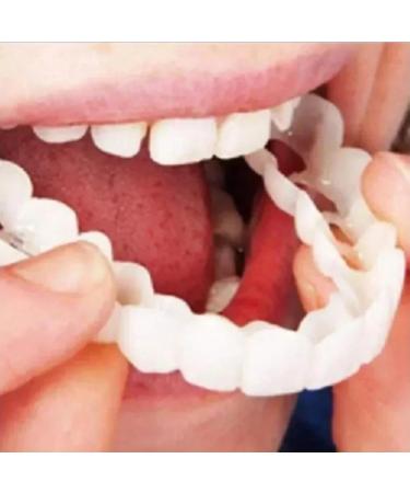 Buy Iksvmsi Provisional Dentures & Cosmetic Veneers - International Shipping for Men & Women | False Teeth Tooth Whitening (2 Pairs) - Buy Online on GoSupps.com