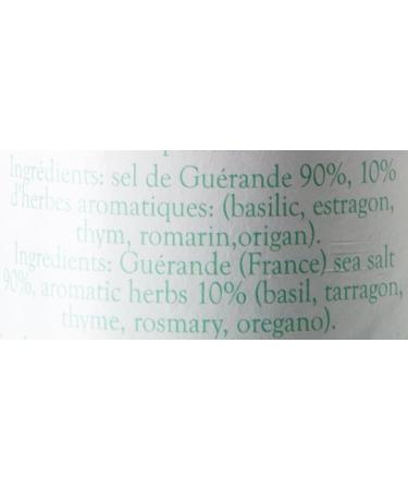 ERIC BUR M lange de Sel de Gu rande/d'Herbes Aromatiques 10% 125 g - Lot de 6 - Buy Online on GoSupps.com