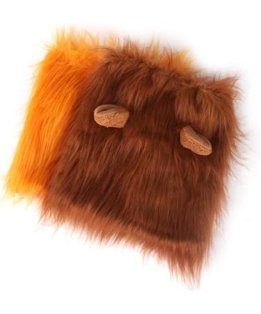 Lion Mane For Dog Realistic Black Lion Mane For Dog Comfortable Fancy Lion Hair Dog Clothes Dress For Halloween Christmas Easter Festival Party Activity Dogs Cosplay Dress Up (Dark Brown M) M Dark Brown - Buy Online on GoSupps.com