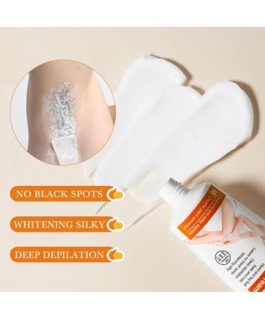Sadoer Hair Removal Cream | Painless Vitamin C Body & Bikini Area Cream | Effective Underarms & Legs Hair Remover - Buy Online on GoSupps.com