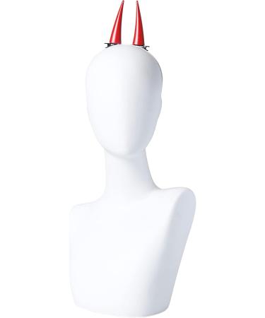 NUWIND Anime Power Hair Clip Red Horns Cosplay Props PVC Headwear for Halloween Party Wig Cosplay Costume Hair Accessories Hairpin Horns Clip - Buy Online on GoSupps.com